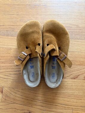 Birkenstock Mink Boston Soft Footbed